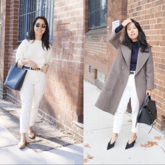 EVERLANE THE CURVY CHEEKY JEAN White Size
33 Regular - Picture 1 of 10